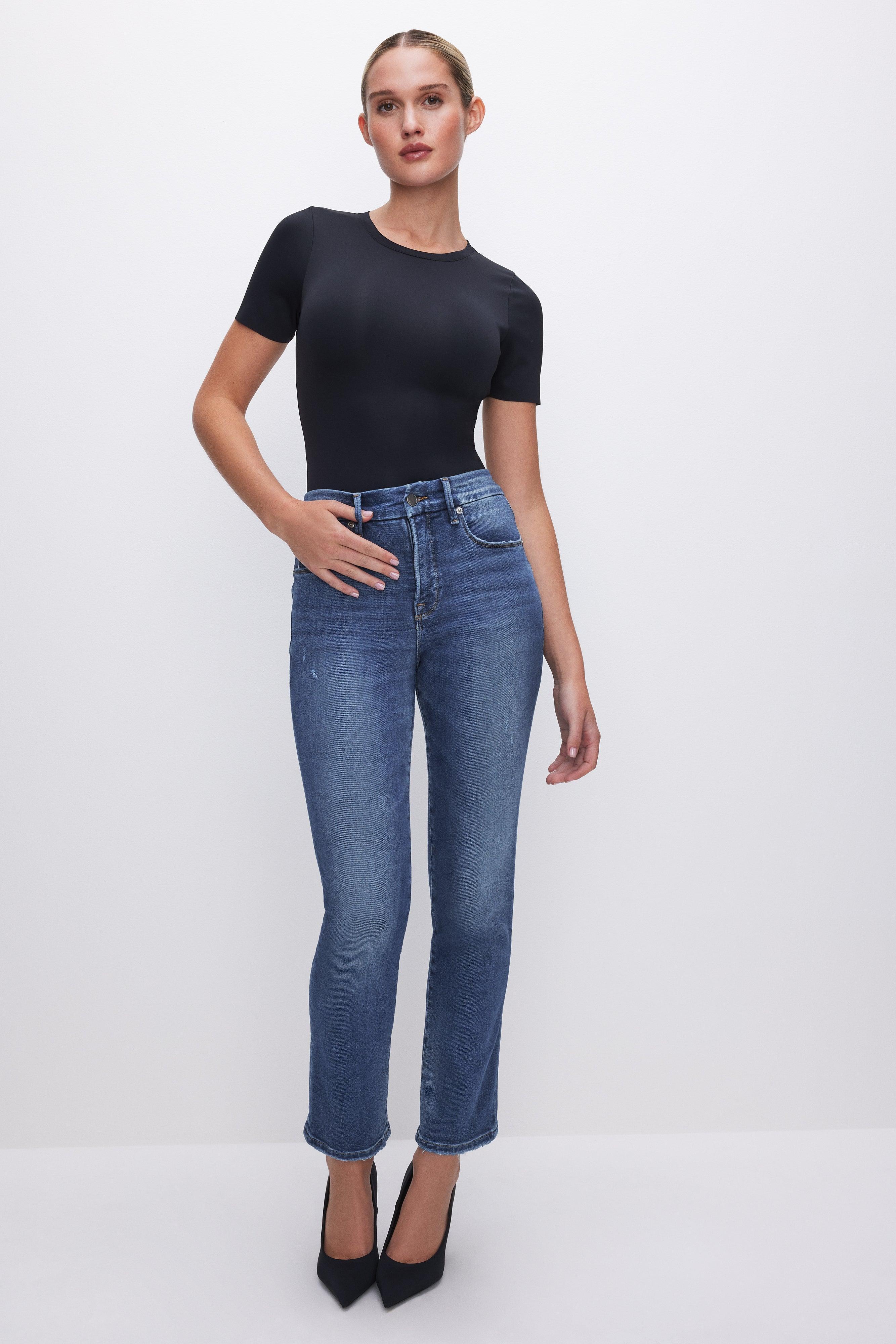 GOOD STRAIGHT LIGHT COMPRESSION JEANS | INDIGO271 product image