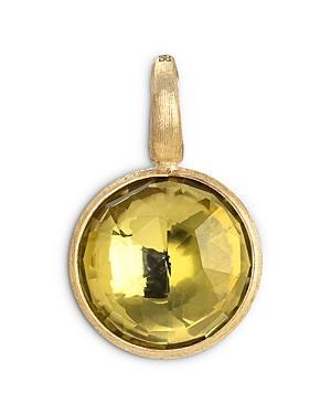 Womens Jaipur 18K Yellow Gold & Lemon Quartz Pendant Product Image