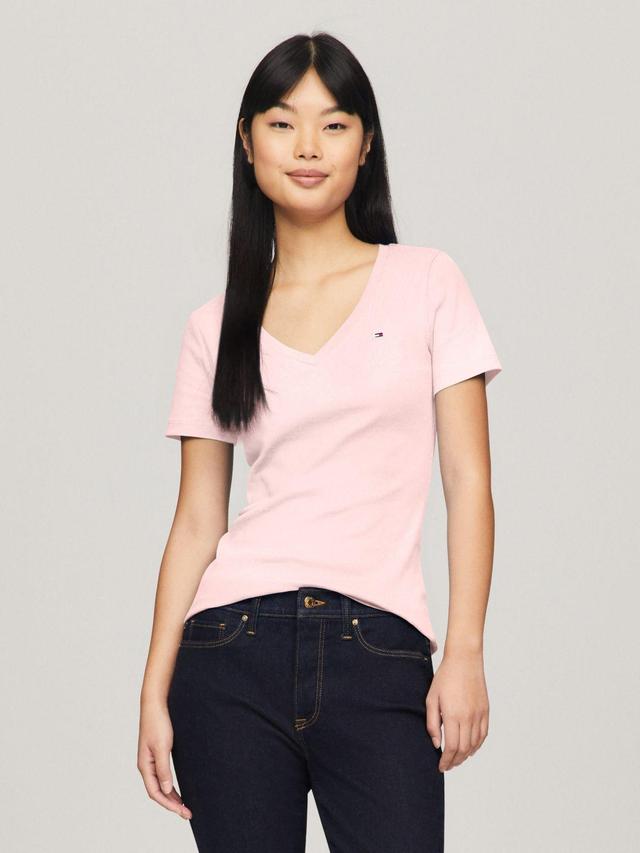 Tommy Hilfiger Women's V-Neck Favorite T-Shirt Product Image