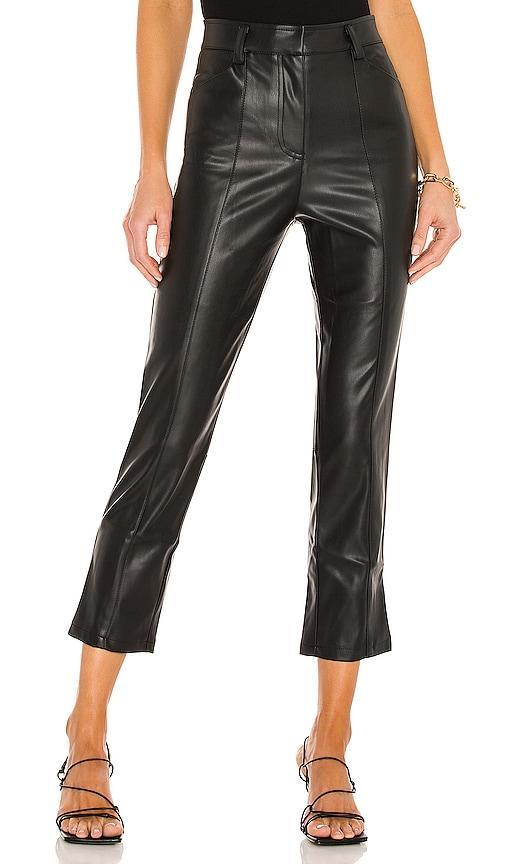 LBLC The Label Jen Vegan Leather Trousers Women's Casual Pants Product Image