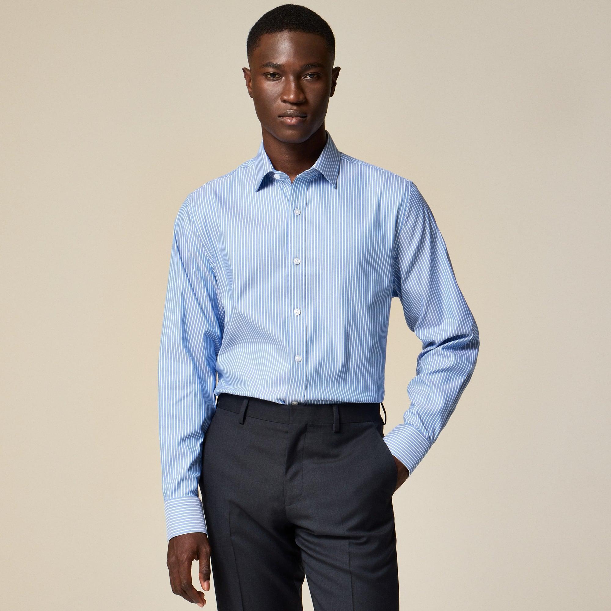 Bowery performance stretch dress shirt with spread collar Product Image