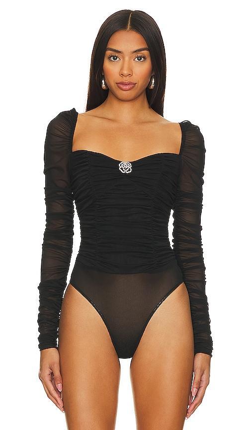 CAMI NYC Bettina Crystal Bodysuit Size XS. Product Image