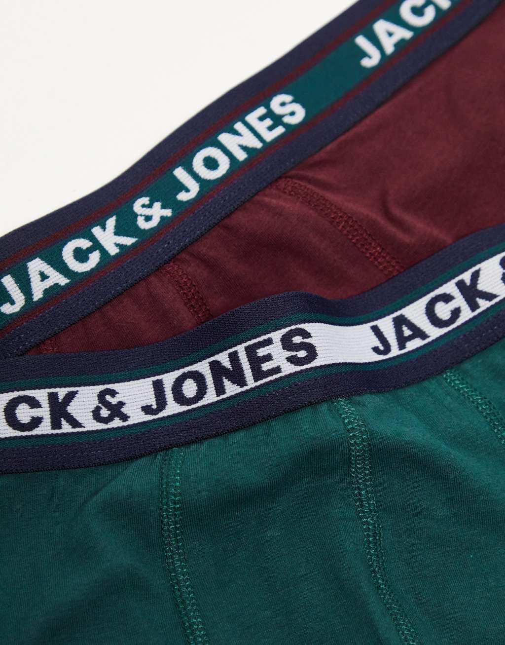 Jack & Jones 10 pack trunks in multi Product Image