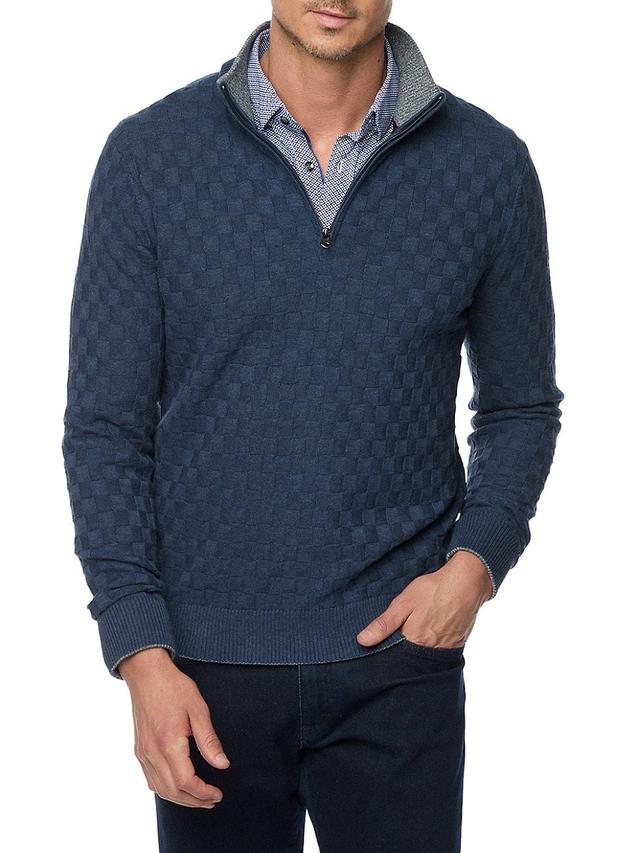 Mens Gavino Quarter-Zip Sweater Product Image