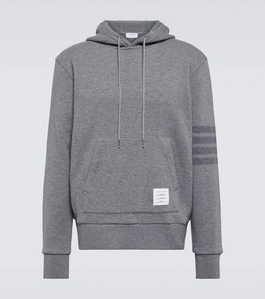 Grey Wool Hoodie Product Image