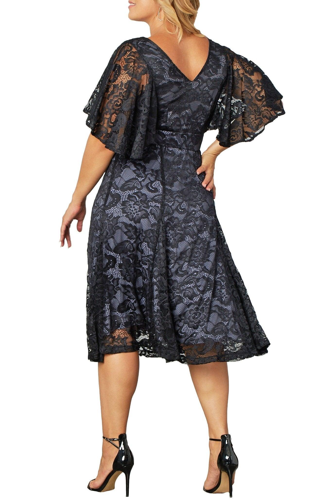 Camille Lace Cocktail Dress - Plus Product Image