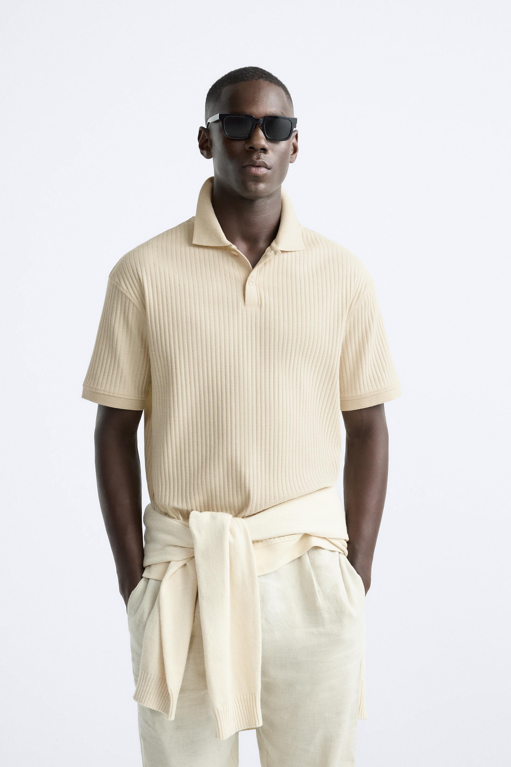 TEXTURED POLO Product Image