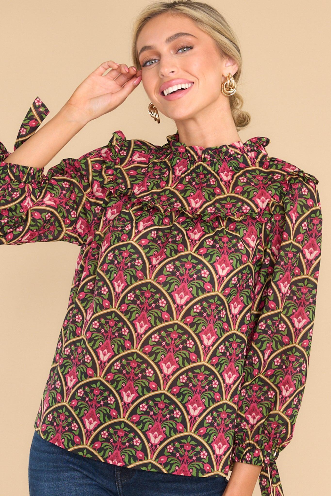 Emma Moroccan Multi Top Product Image