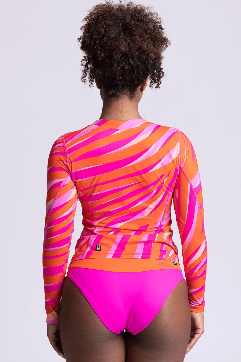 Hera Long Sleeved Rashie - Mystic Female Product Image