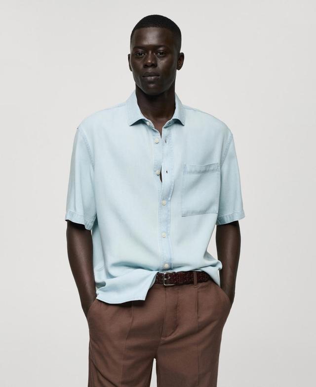 Mango Mens Regular-Fit Shirt Product Image