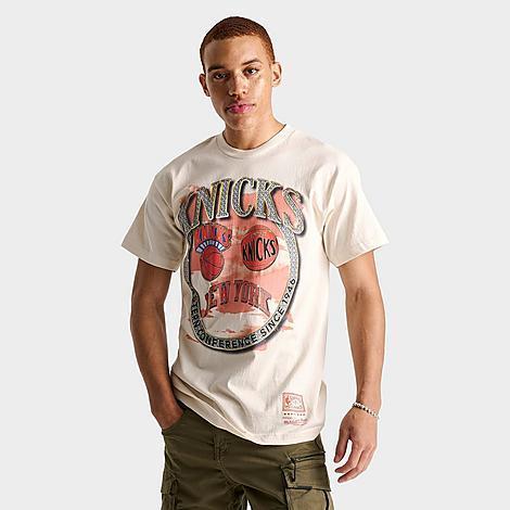 Mitchell And Ness Mens New York Knicks NBA Crown Jewels Graphic T-Shirt Product Image