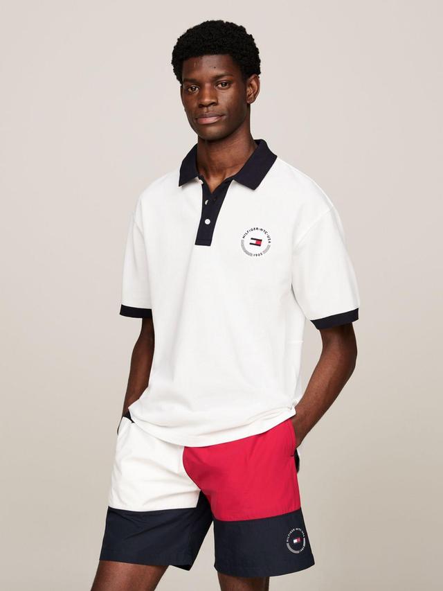 Tommy Hilfiger Men's Hilfiger Team Regular Fit Flag Polo Product Image