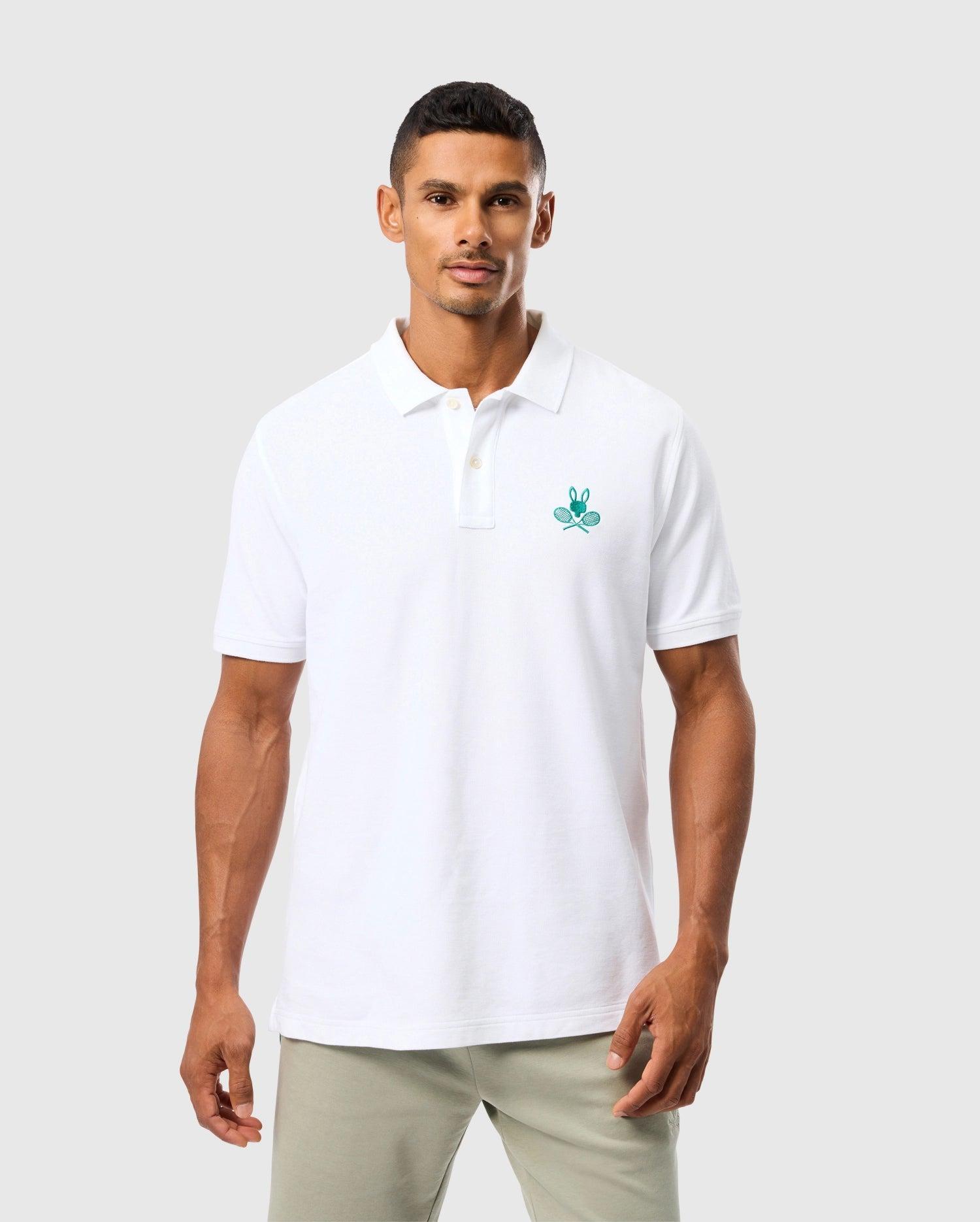 MENS COURTSIDE PIQUE POLO - B6K655C200 Male Product Image