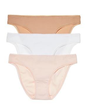 On Gossamer 3-Pack Cotton Hip Bikinis Product Image