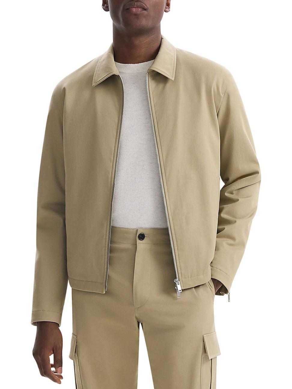 Mens Stretch Cotton Twill Jacket Product Image