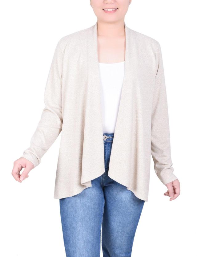 Long Sleeve Swing Cardigan - Petite Product Image