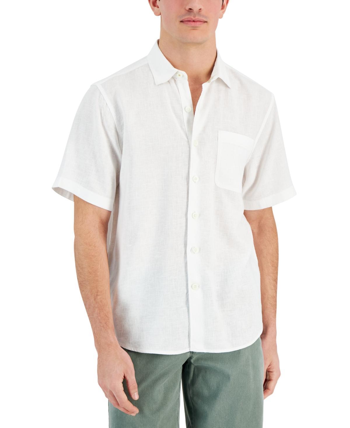 Tommy Bahama Mens Sand Desert Short-Sleeve Shirt Product Image