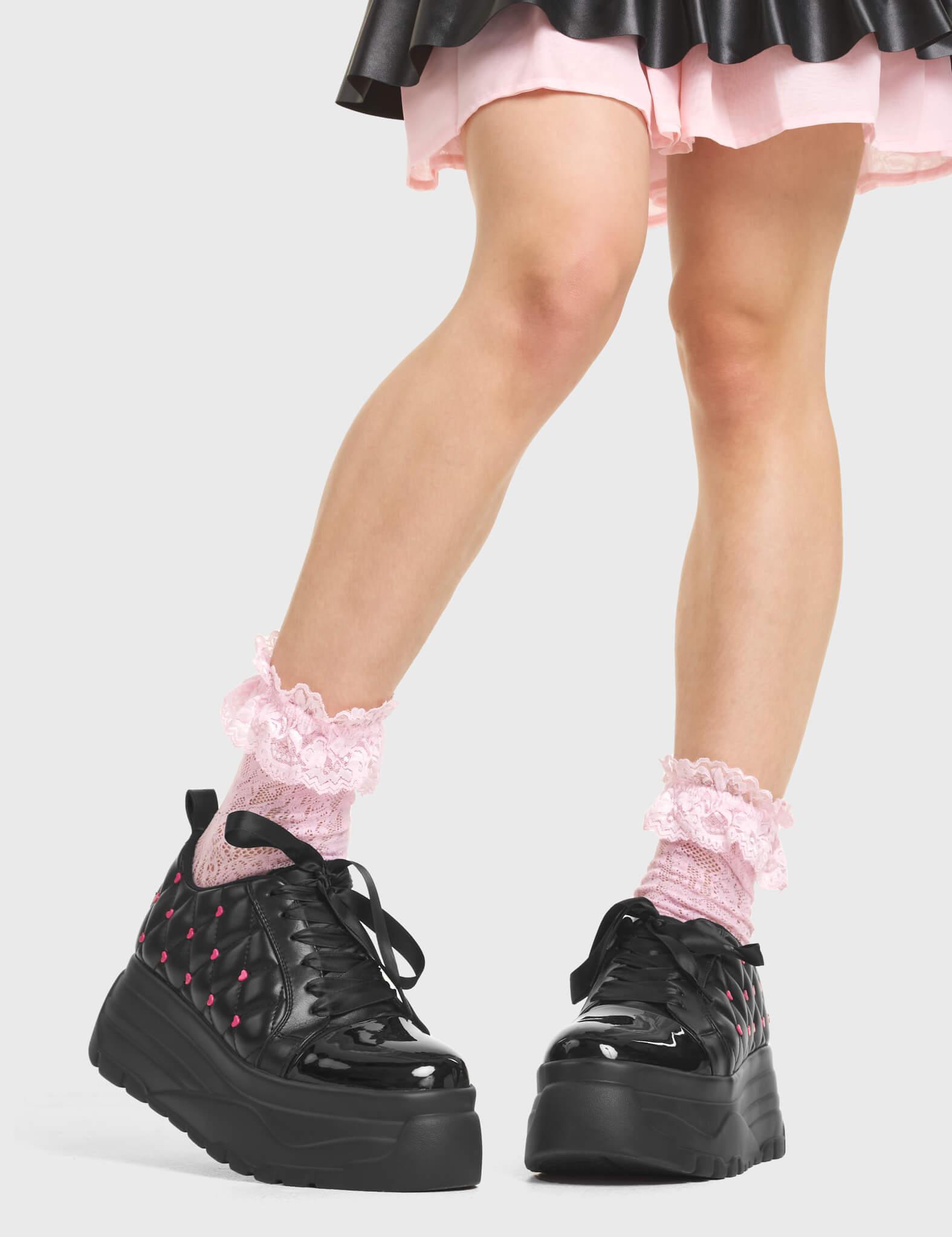 Tough It Out Chunky Platform Sneakers Product Image