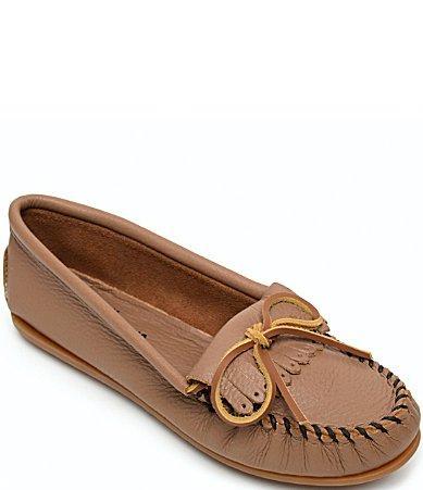 Minnetonka Deerskin Kilty Moccasins Product Image