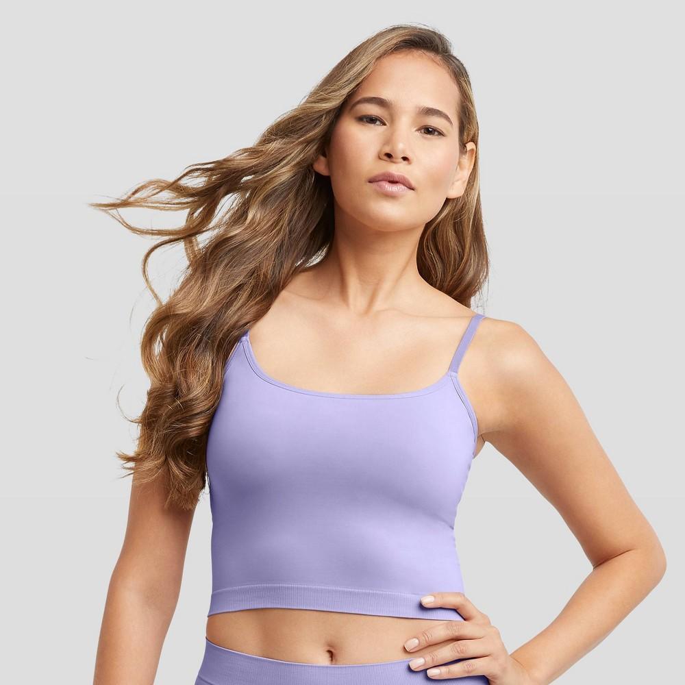 Maidenform M Womens Seamless Smoothing Cropped Cami MST002 - Vega Violet Product Image