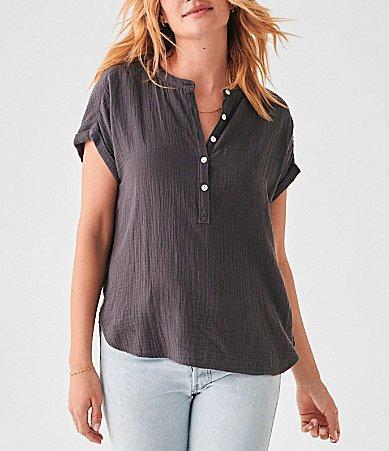 Faherty Dream Desmond Organic Cotton Top Product Image