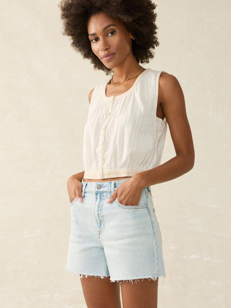 Organic Cotton Denim Short - Cloudbreak Wash product image