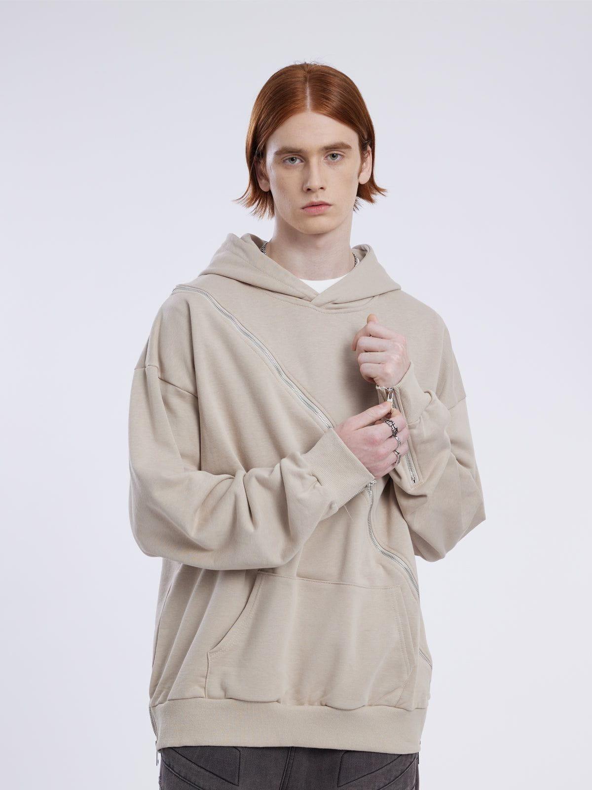 Aelfric Eden Solid Zip Up Hoodie Product Image