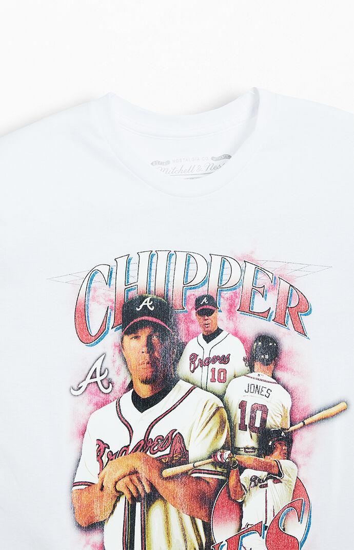 Mitchell & Ness Men's Atlanta Braves Chipper Jones T-Shirt Product Image