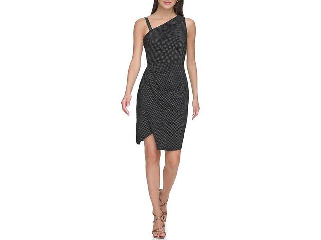 DKNY Studded Asymmetric Minidress Product Image