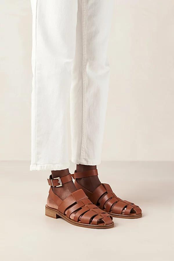 ALOHAS Perry Leather Fisherman Sandal Womens at Urban Outfitters Product Image