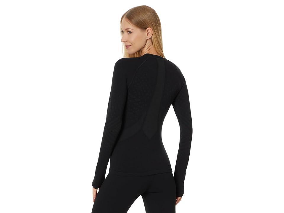 Smartwool Intraknit Active Base Layer Long Sleeve Charcoal) Women's Clothing Product Image