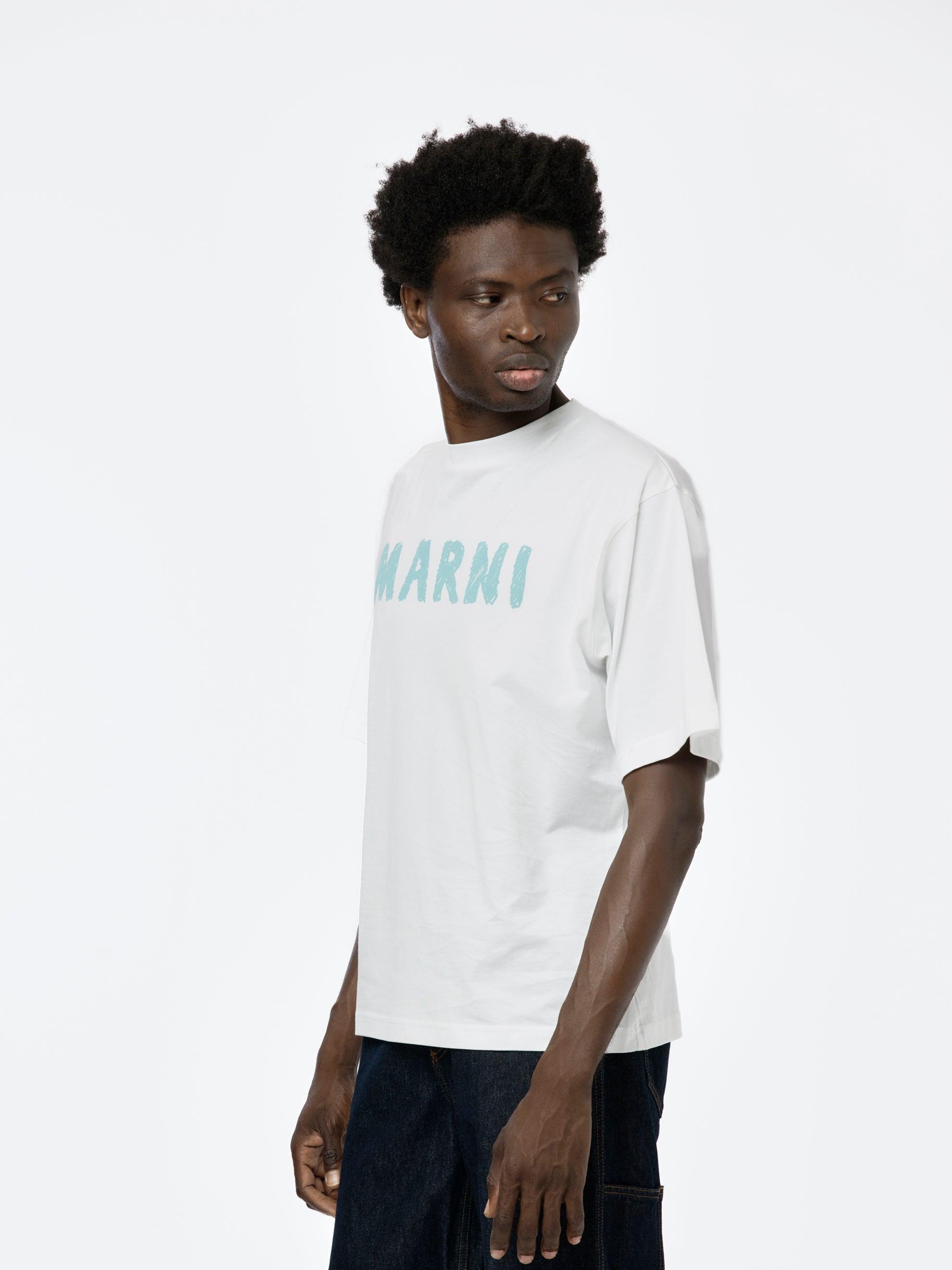 Brushed Logo T-shirt (Lily White) Product Image