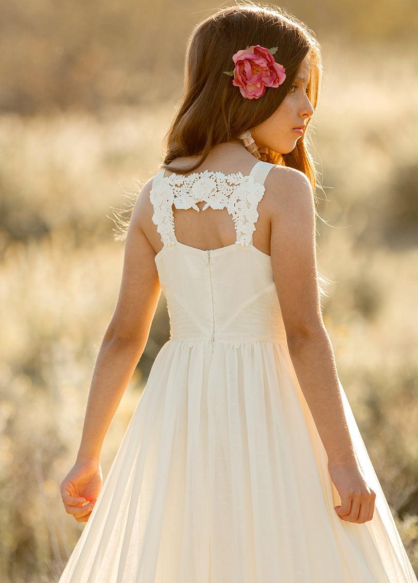 Maia Impact Dress in Cream  Product Image