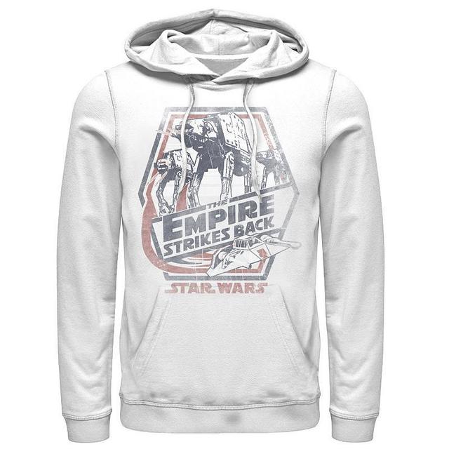 Mens Star Wars The Empire Strikes Back AT-AT Logo Hoodie Product Image