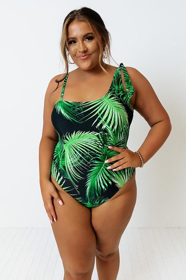 Tropical Terrace One Piece Swimsuit Curves Product Image