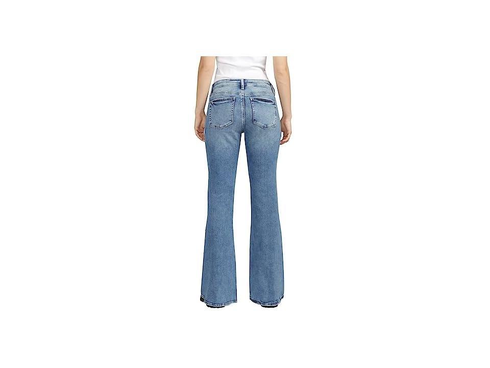 Silver Jeans Co. Suki Mid-Rise Flare Leg Jeans L93803SCV229 (Indigo) Women's Jeans Product Image