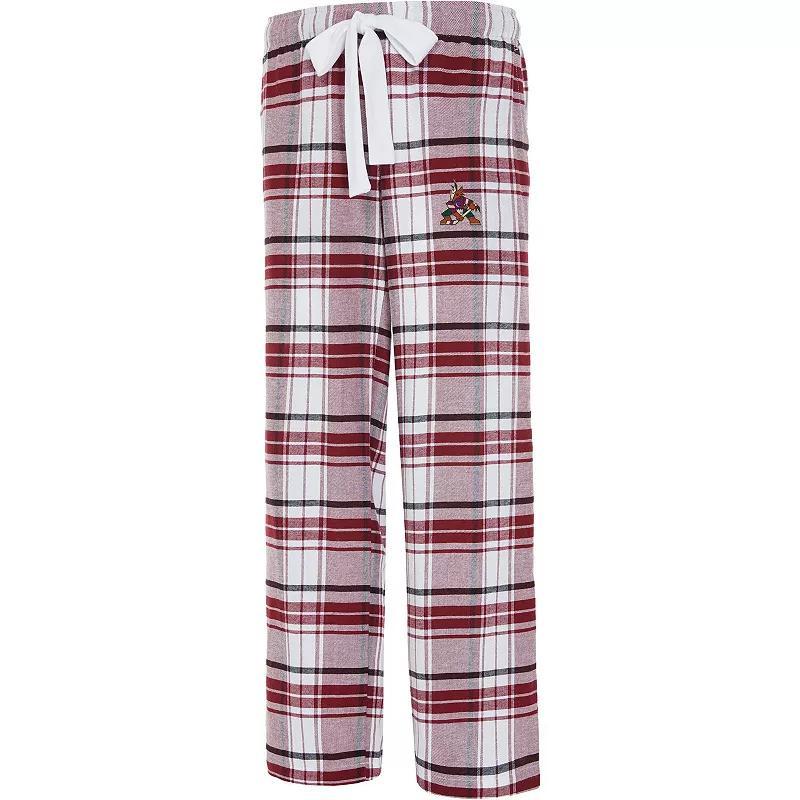 Womens Concepts Sport Garnet Arizona Coyotes Accolade Flannel Pants - Garnet Product Image