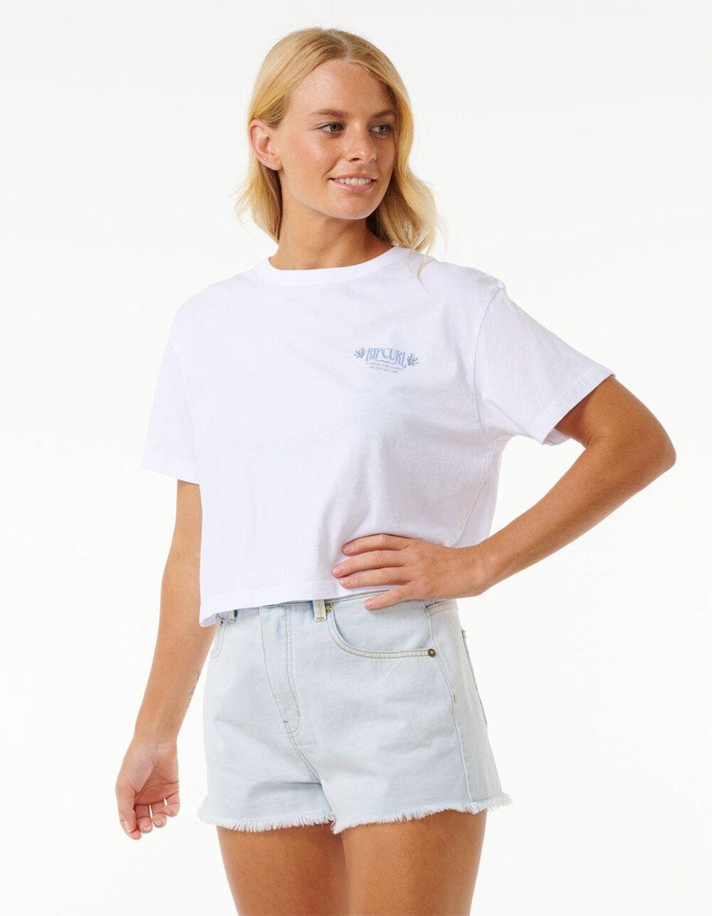 RIP CURL Coral Sands Womens Crop Tee Product Image