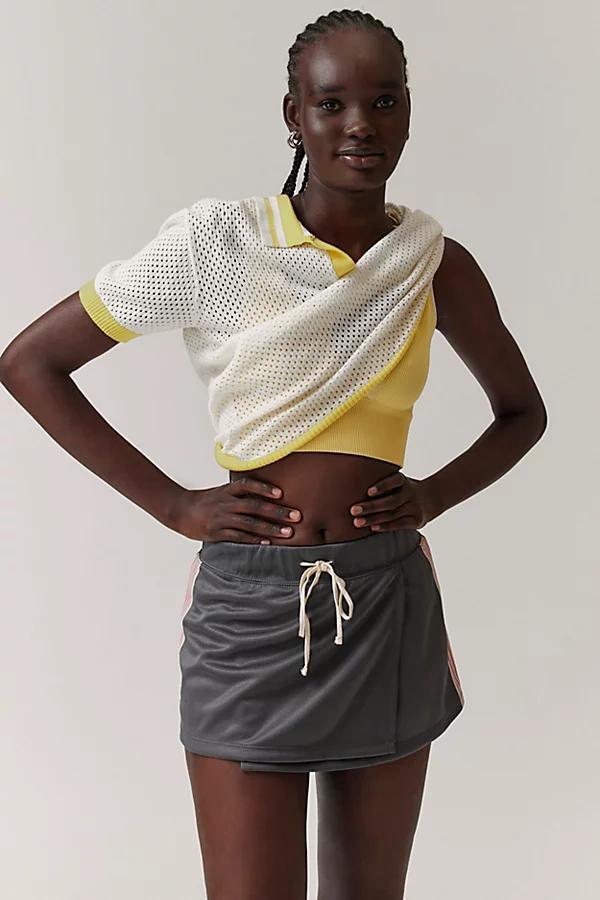 BDG Izzy Track Micro Mini Skort Womens at Urban Outfitters Product Image