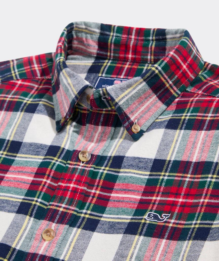 Vineyard Flannel Plaid Shirt Product Image