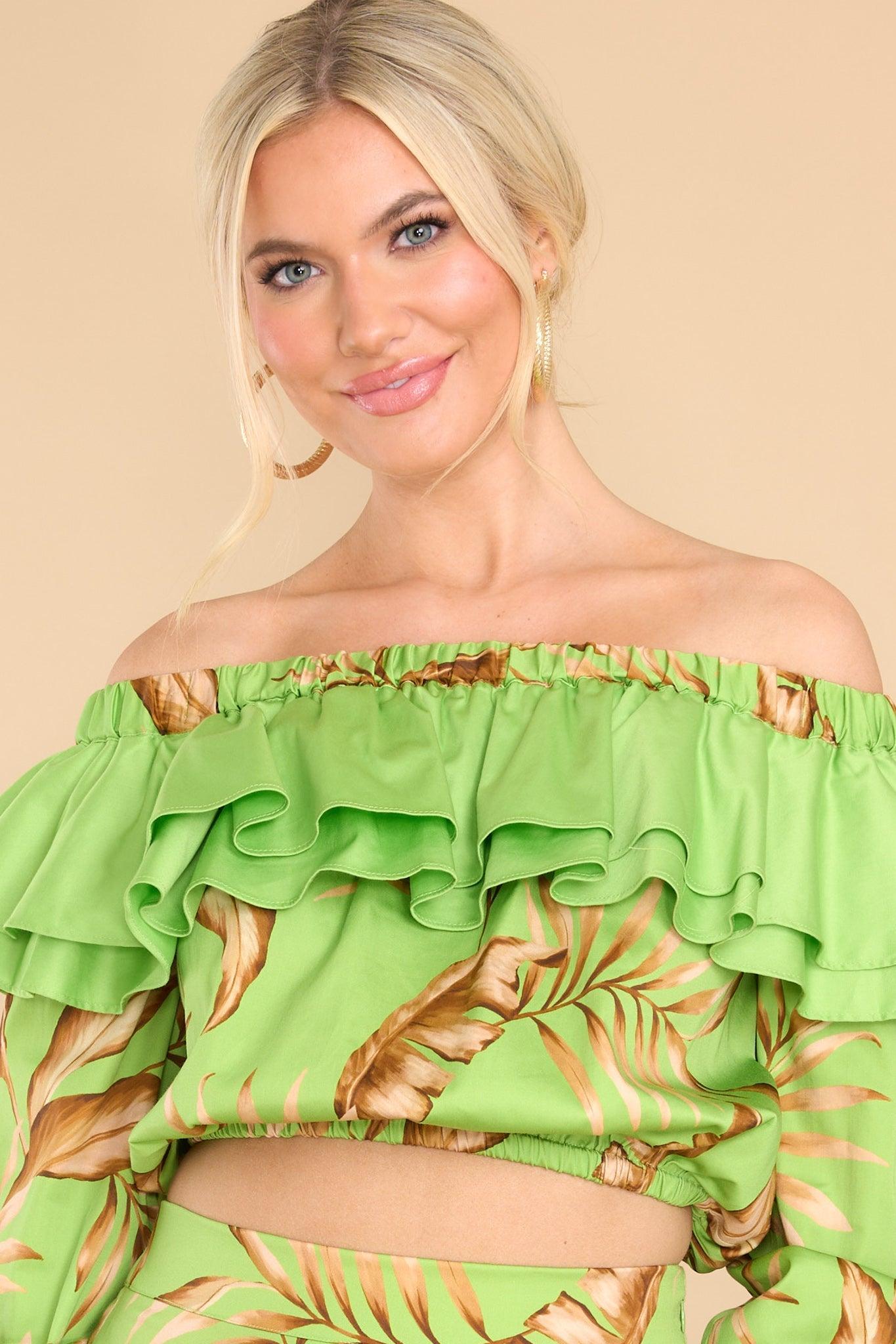 Kelly Palma Top Green Product Image