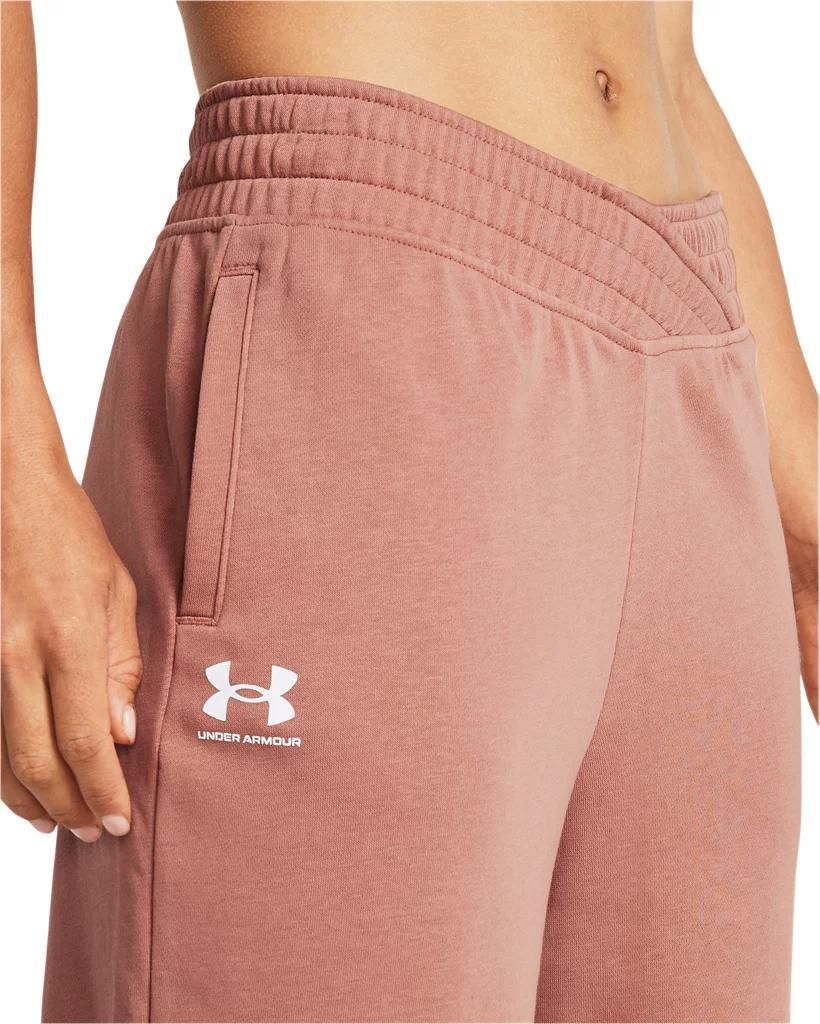 Women's UA Rival Terry Wide Leg Crop Pants Product Image