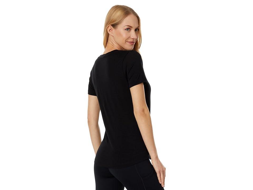 Smartwool Active Ultralite V-Neck Short Sleeve Women's Clothing Product Image