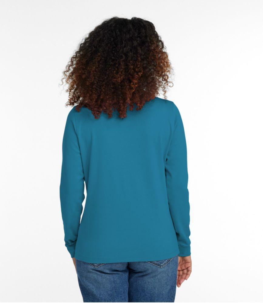 
                            Women's L.L.Bean Interlock Mock-Turtleneck, Long-Sleeve
                         Product Image