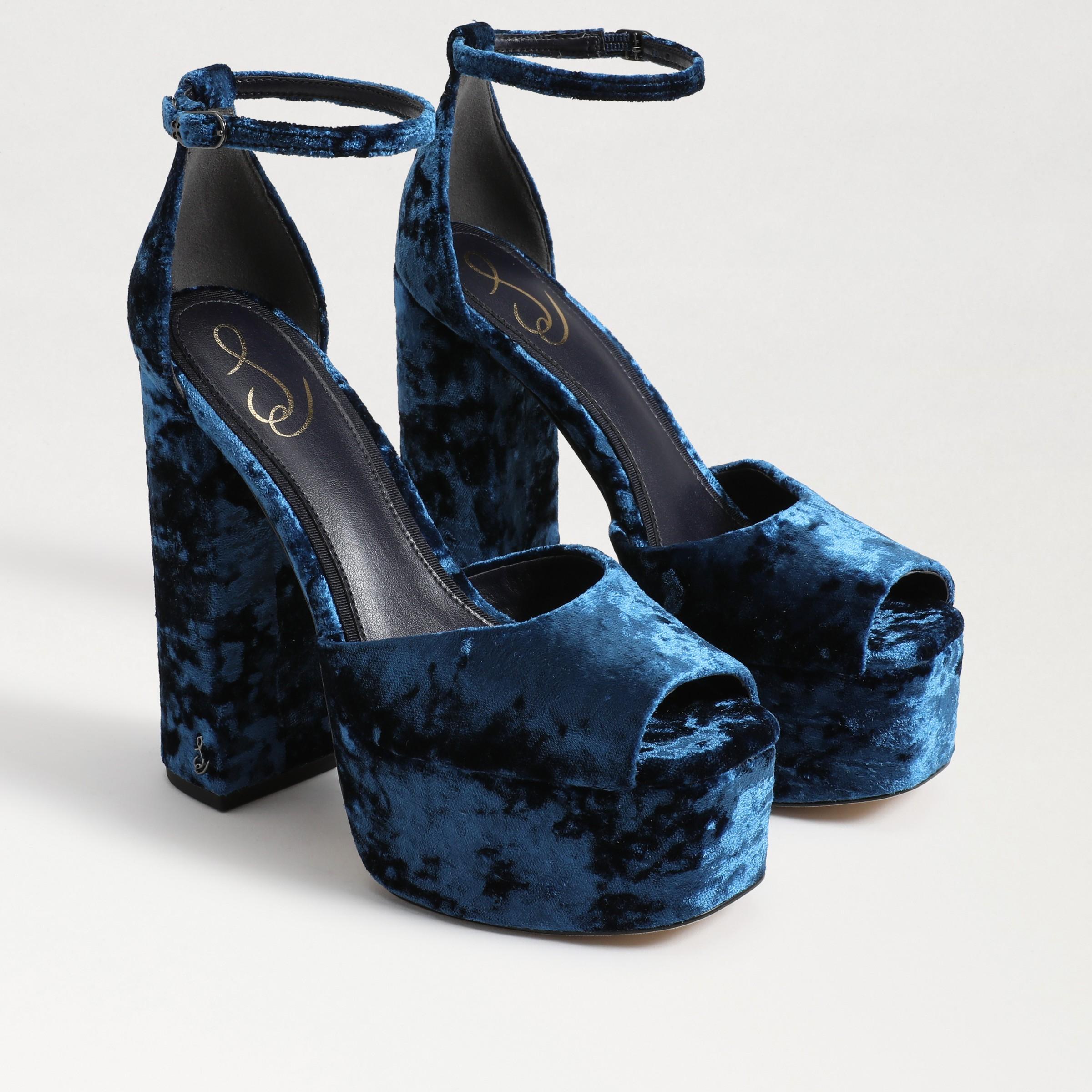 Sam Edelman Kori Ankle Strap Peep Toe Platform Sandal Product Image