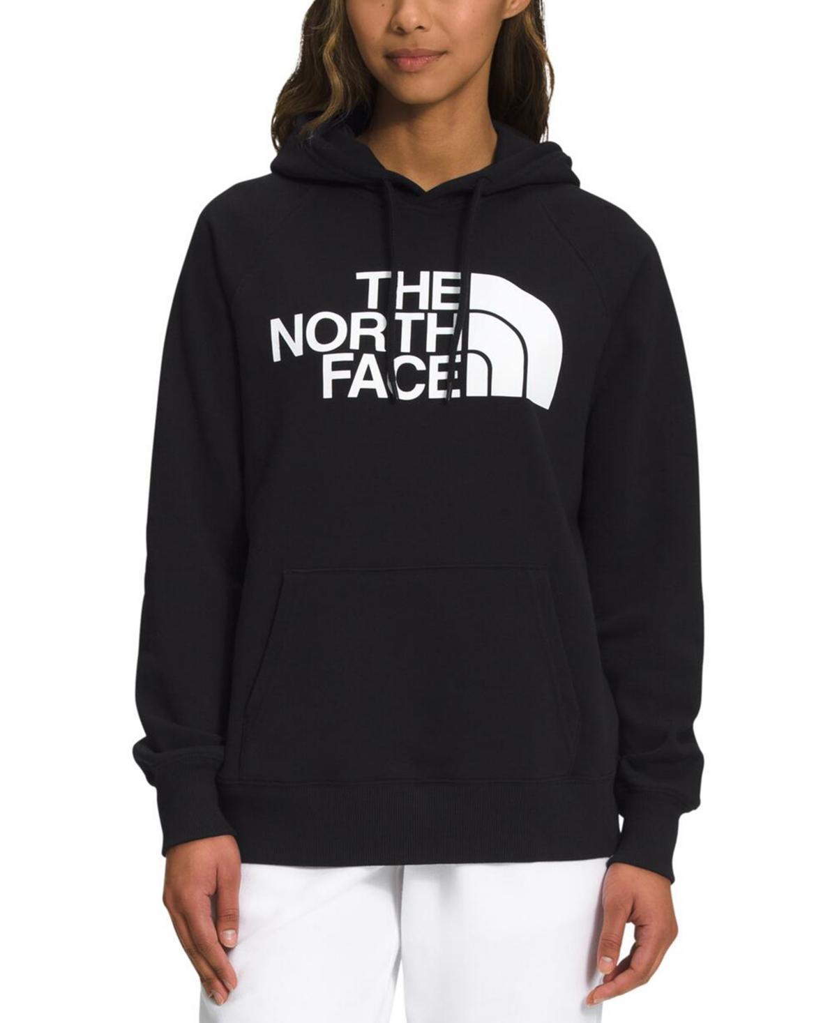 The North Face Womens Half Dome Fleece Pullover Hoodie - Tnf Light Grey Heather Product Image