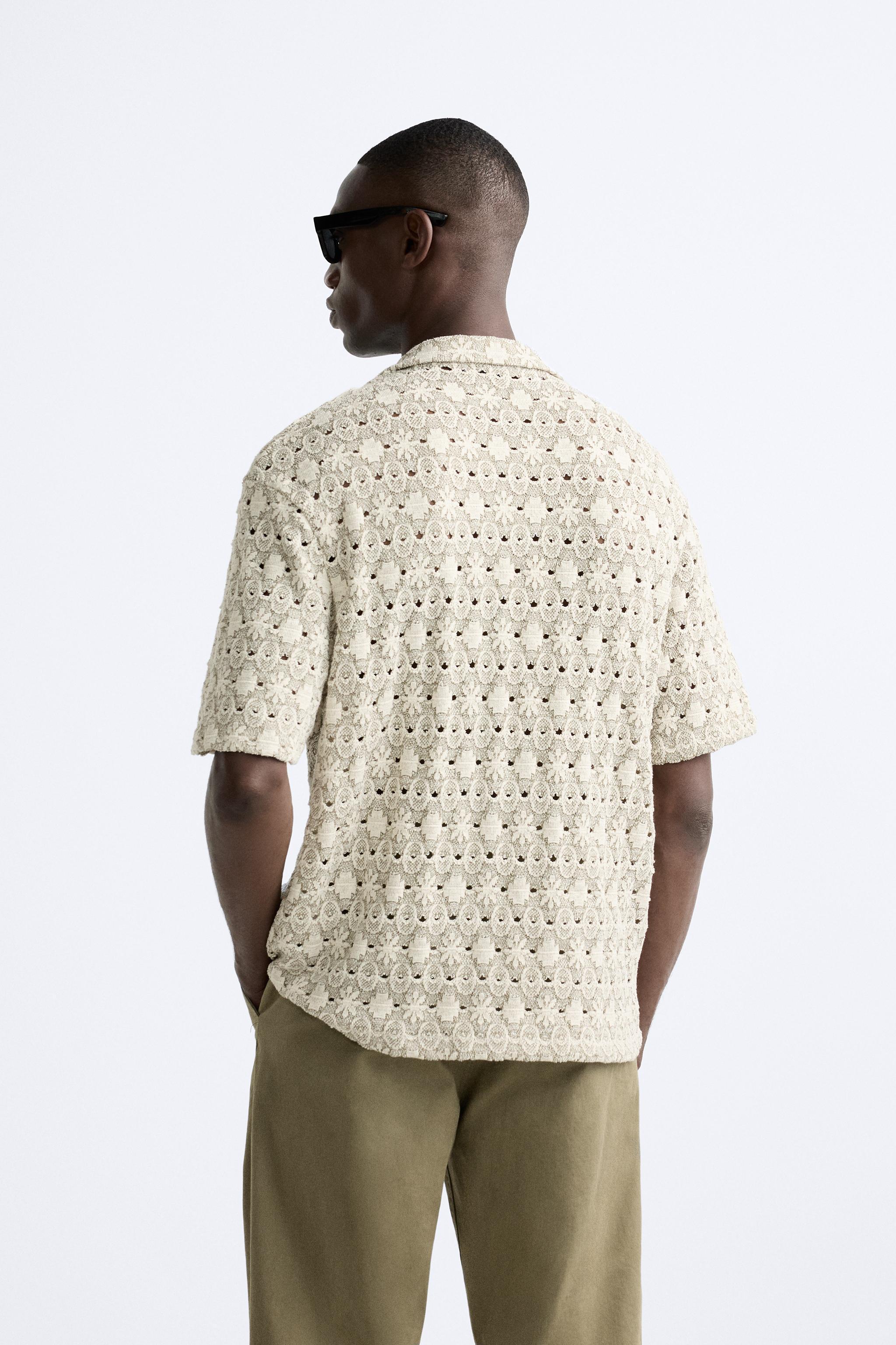 GEOMETRIC JACQUARD SHIRT Product Image