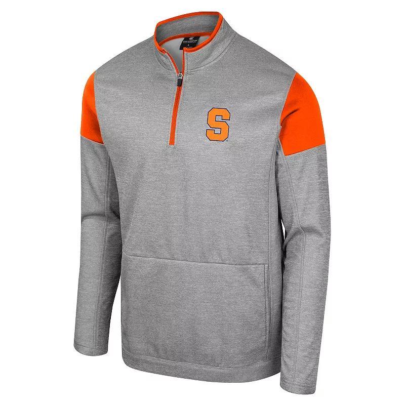 Mens Michigan State Spartans Cut & Sew Quarter Zip Product Image