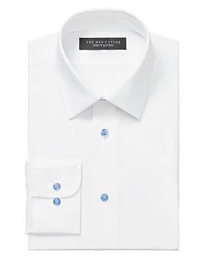 The Mens Store at Bloomingdales Regular Fit Stretch Dress Shirt Product Image