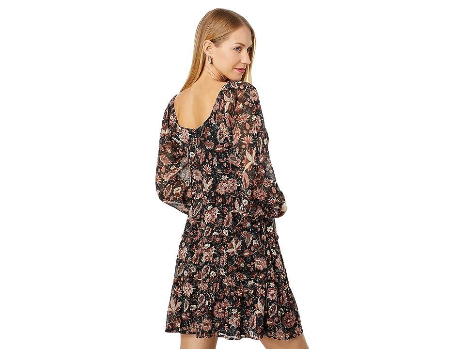 Madewell Amalia Pampas Blooms Tiered Minidress Product Image